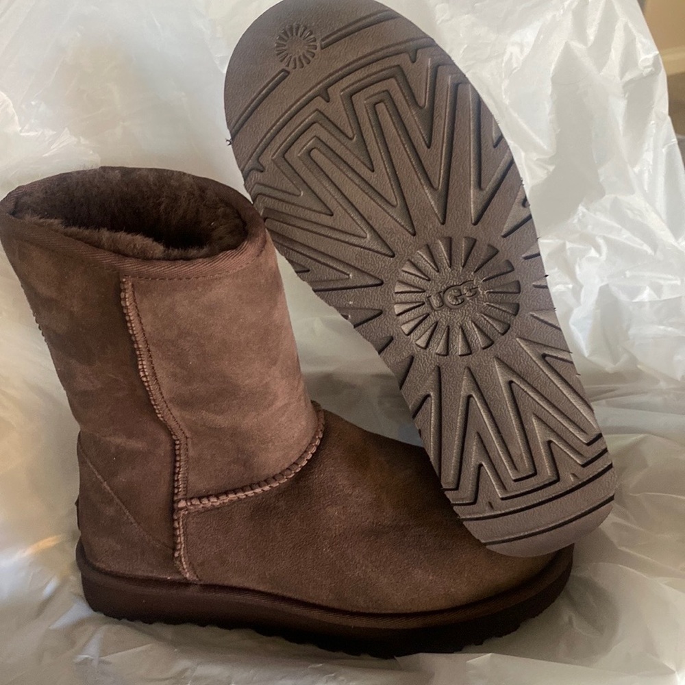 UGG
Classic Short II Suede Water-Repellent Boots size 8 New